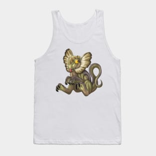 Dilophosaurus: One Star Tank Top